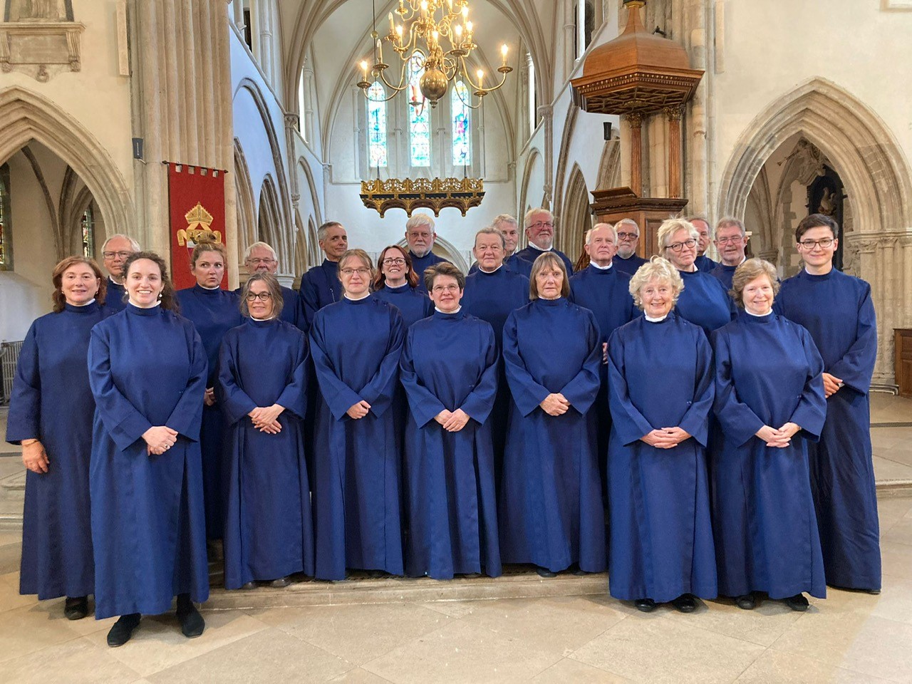 Choir in Portsmouth Cathedral